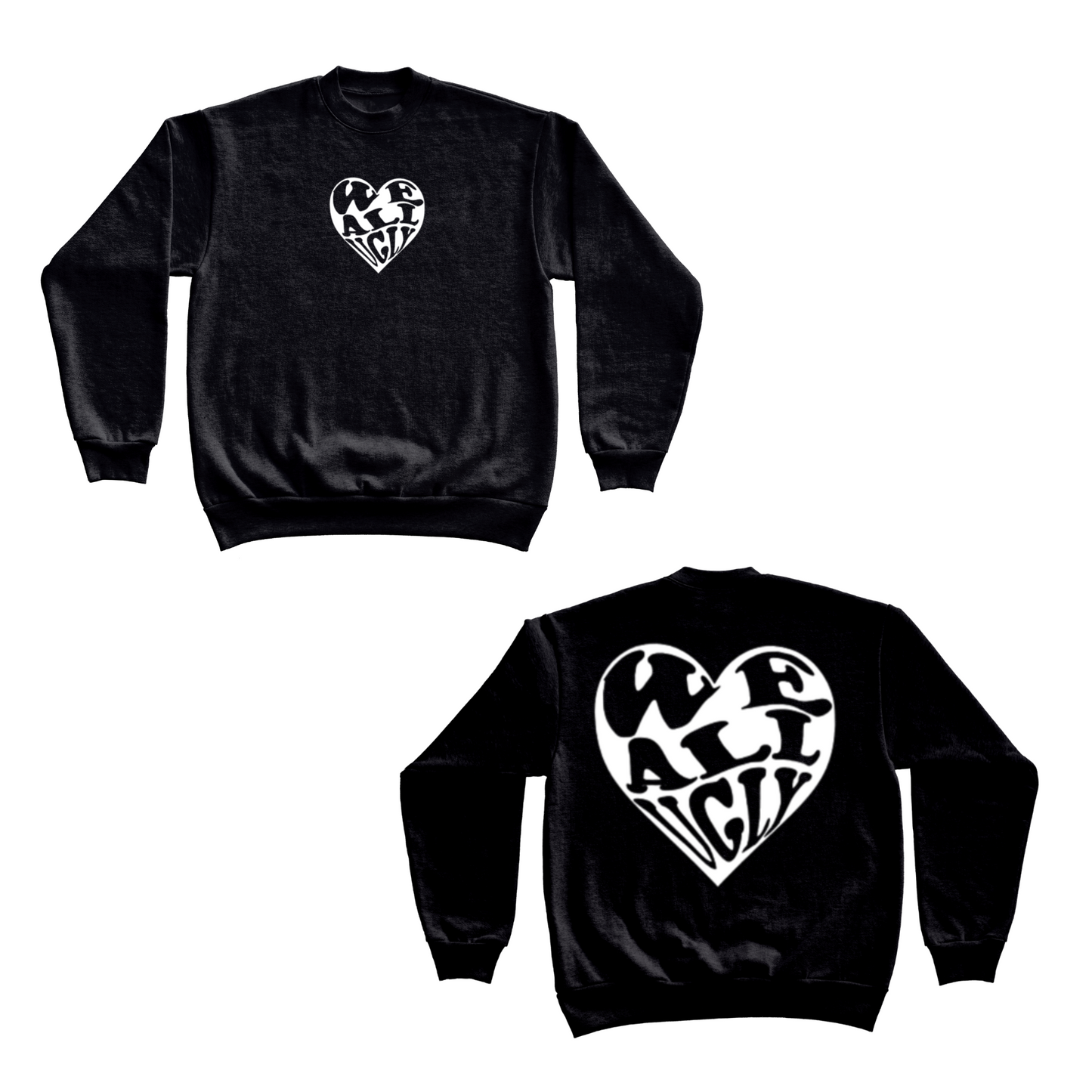 WAU Heart Crewneck