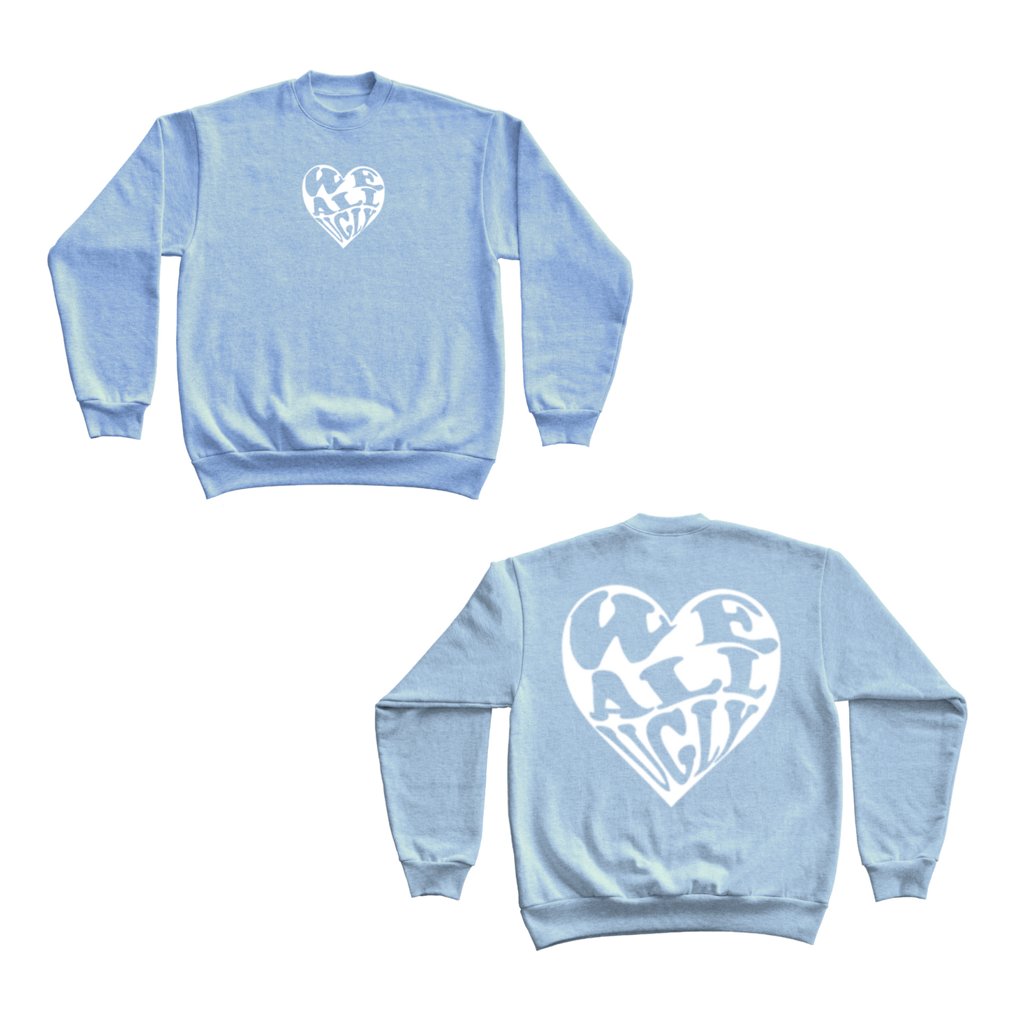 WAU Heart Crewneck