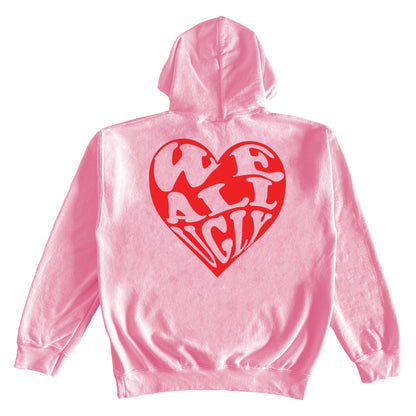 Pink Heart Hoodie