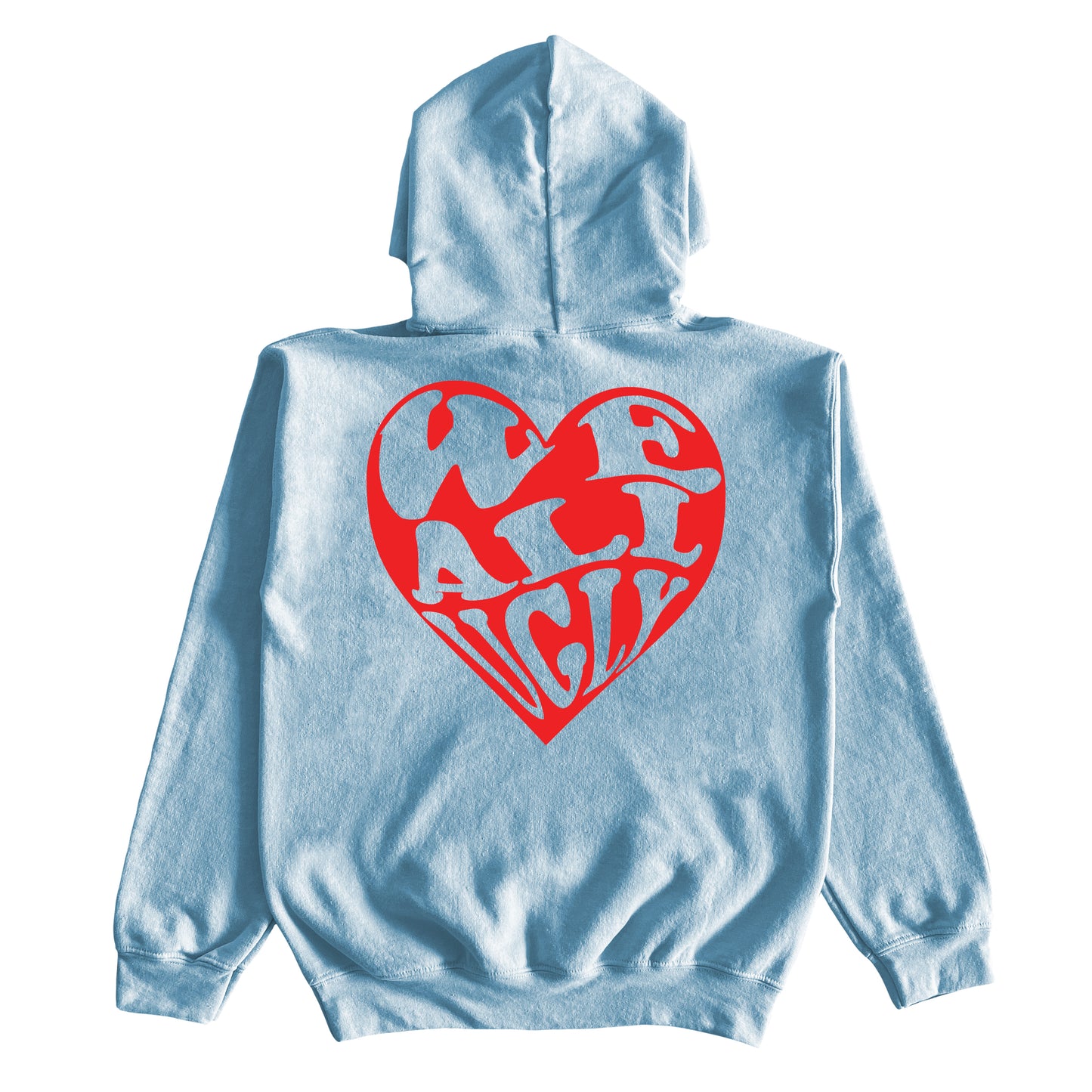 Baby Blue Heart Hoodie