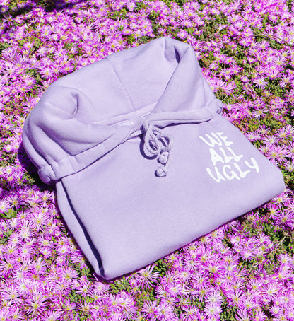 Lavender "We All Ugly" Hoodie